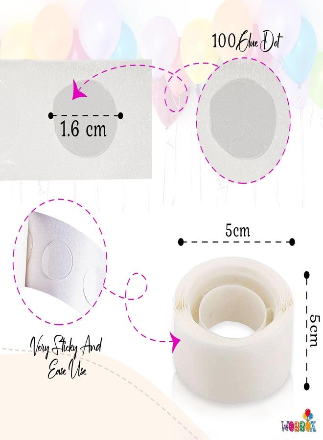 WOBBOX 100 Dots and 6 Pcs Ribbon - Image 3